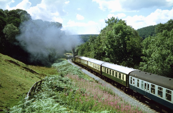825 mit MOORLANDER bei Green&nbsp;End, am 30.07.2006
