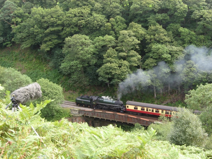 75029&nbsp;Tv mit Zug Whitby&rarr;Pickering, bei Water&nbsp;Ark, um 14:41h am 15.08.2008