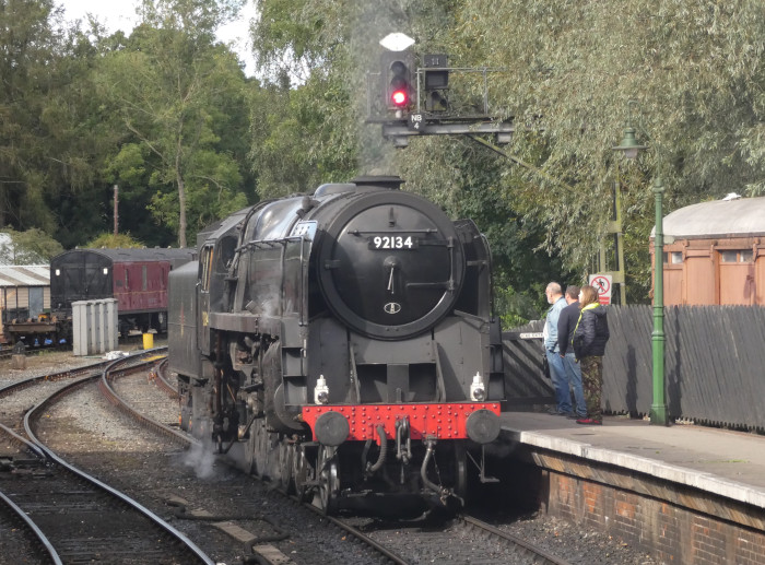92134 beim Umsetzen in Pickering, um 15:02h am 10.09.2024