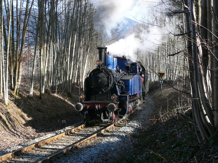 Bergfahrt der TAG&nbsp;7 hinter Gmund, 15:57h, am 11.03.2007