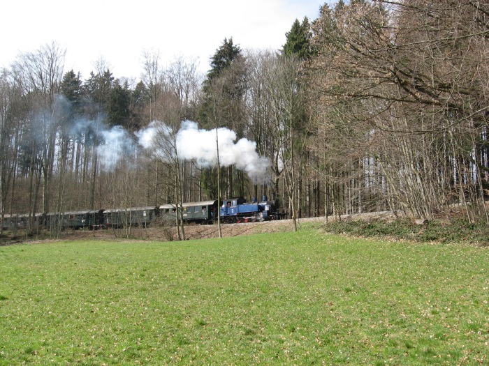 Bergfahrt der TAG&nbsp;7 am 18.03.2007 um 10:58h hinter Gmund (am Tegernsee)